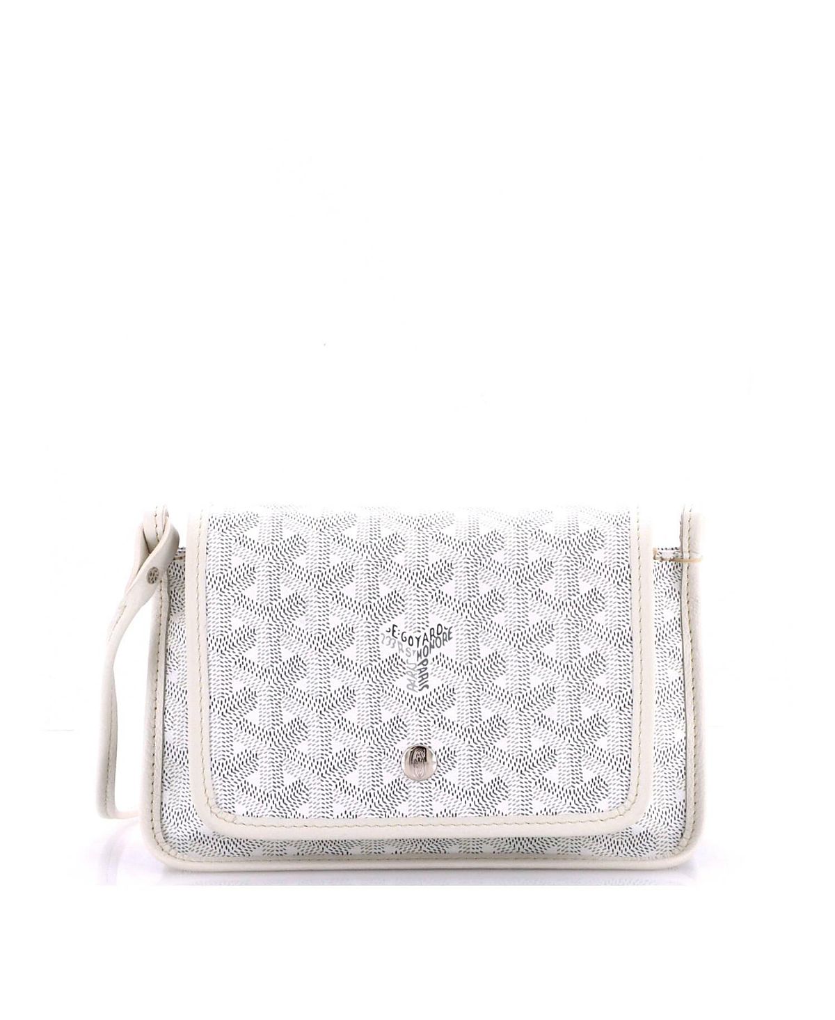 Pre-Owned Goyard Plumet Clutch Wallet Coated Canvas