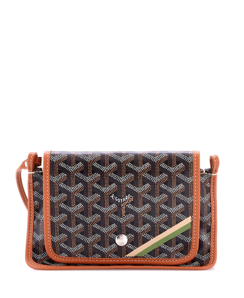 Pre-Owned Goyard Plumet Clutch Wallet Printed Coated Canvas