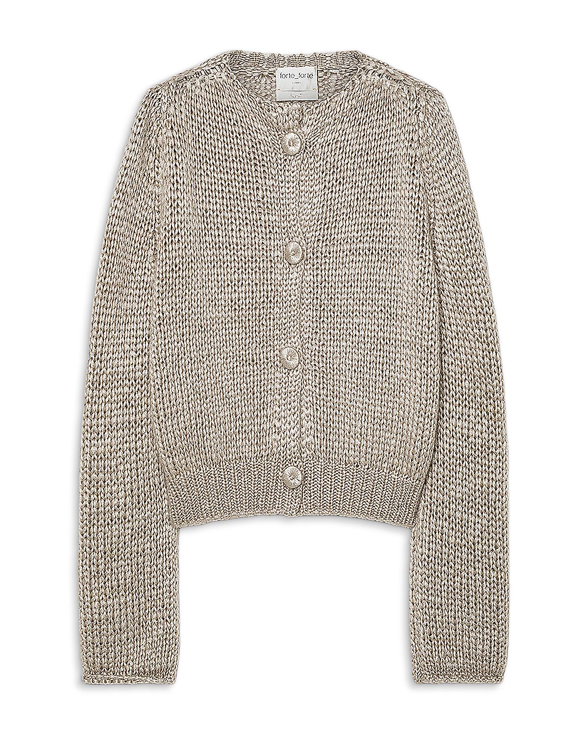 forte_forte Cashmere Silk Mohair Cardigan Sweater
