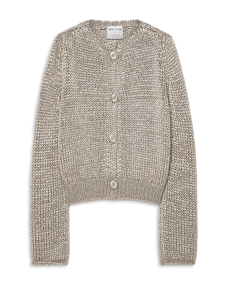 forte_forte Cashmere Silk Mohair Cardigan Sweater