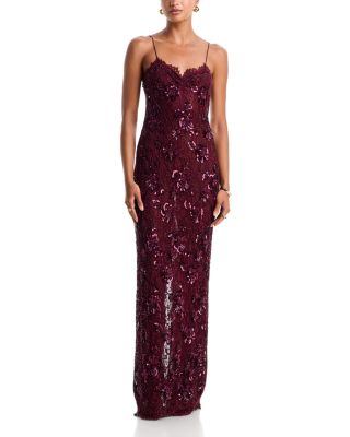 LoveShackFancy Ciona Embellished Lace Dress