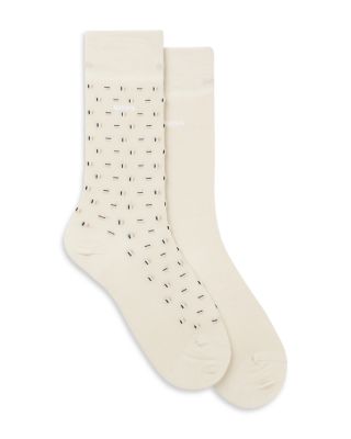 Mini Icon Cotton Blend Logo Socks