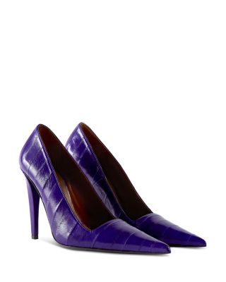 Women's Eel Pointed Stiletto Pumps