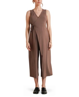 Francesca Nursing Cropped Jumpsuit