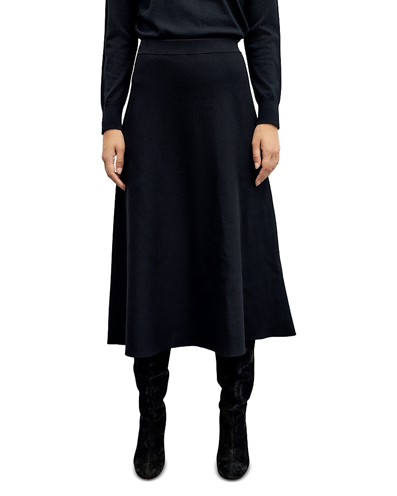 Gerard Darel Taya A Line Midi Skirt
