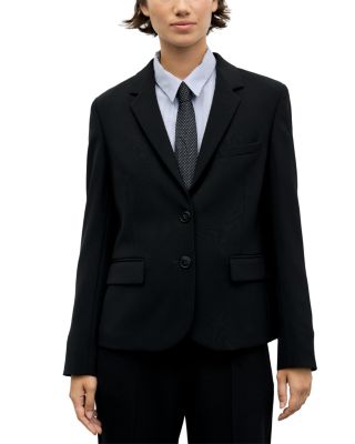 Justa Two Button Notch Collar Jacket