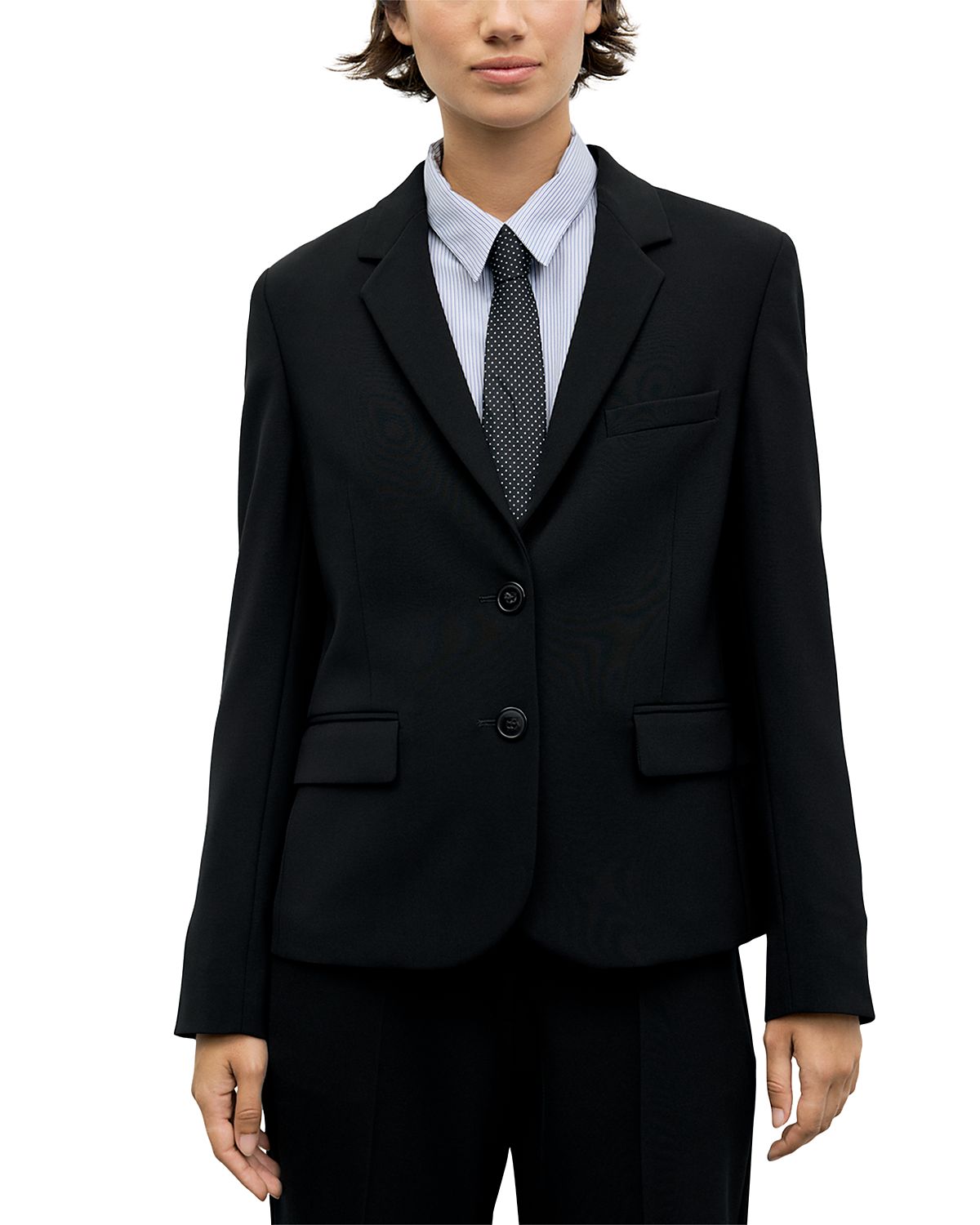 Gerard Darel Justa Two Button Notch Collar Jacket