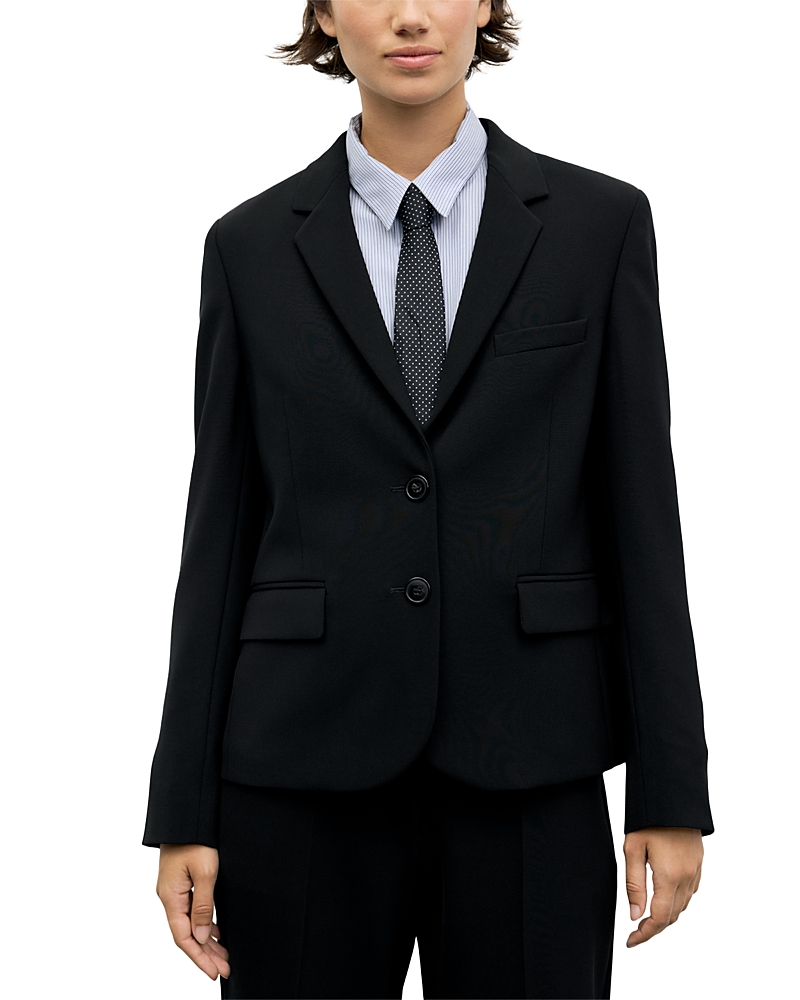 Gerard Darel Justa Two Button Notch Collar Jacket