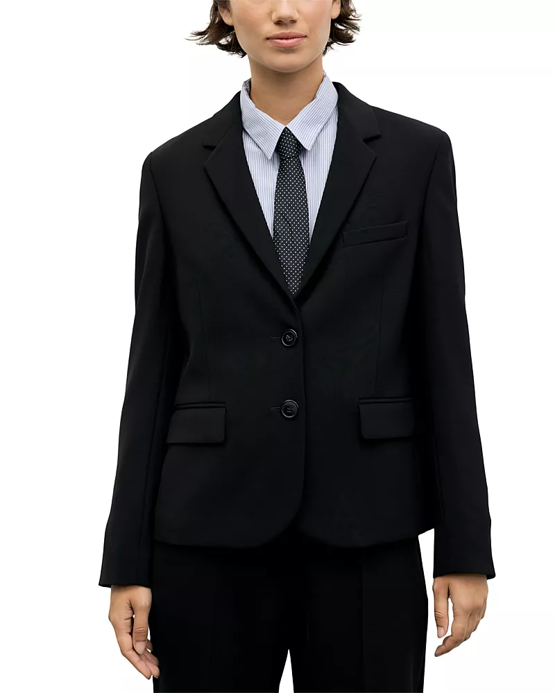 Gerard Darel Justa Two Button Notch Collar Jacket