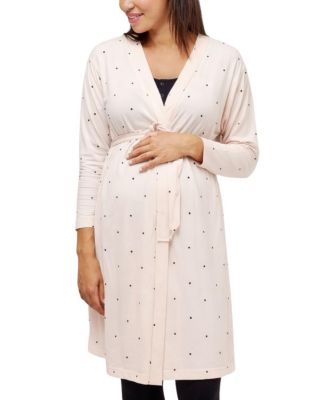 Second Skin Maternity & Nursing Wrap Robe