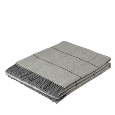 Scozia Wool Plaid Throw Blanket