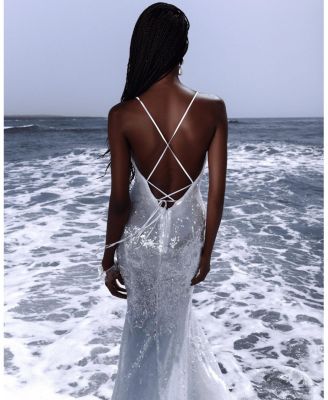 sparkly bridal shower dress Sequin and Embellished Dresses prom_dress Color:As the picture Black Wedding Guest Dress 1x Women Dress