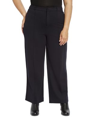 Nadia Zip Front Ponte Pants
