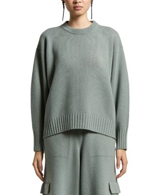 Wool Silk & Cashmere Crewneck Sweater