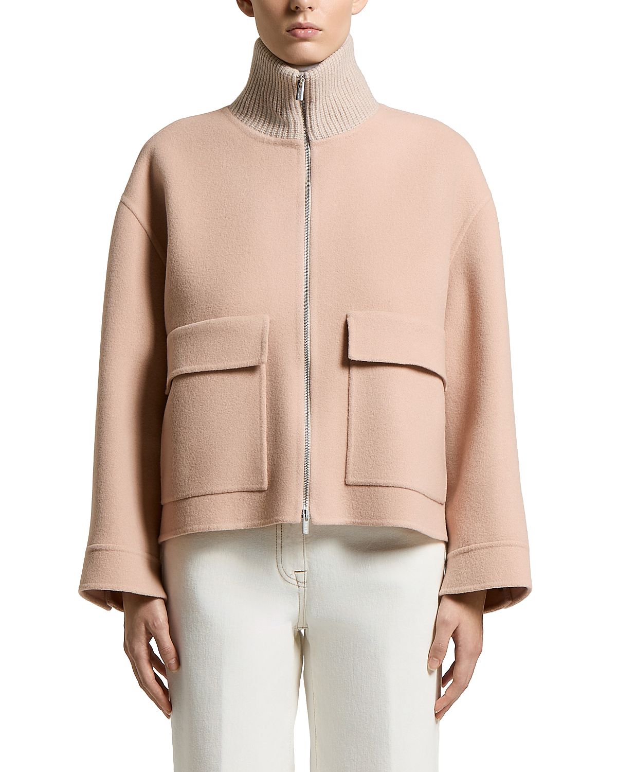 Peserico Wool Blend Double Cloth Jacket