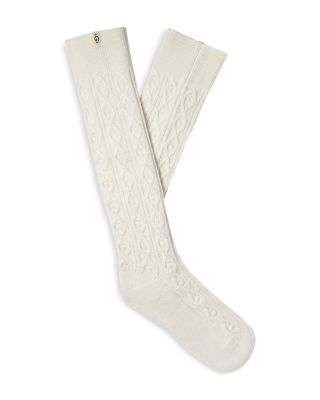 Rensa Cable Knit Knee High Socks