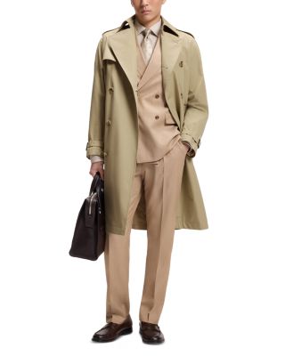 Jared Belted Cotton Trench Coat