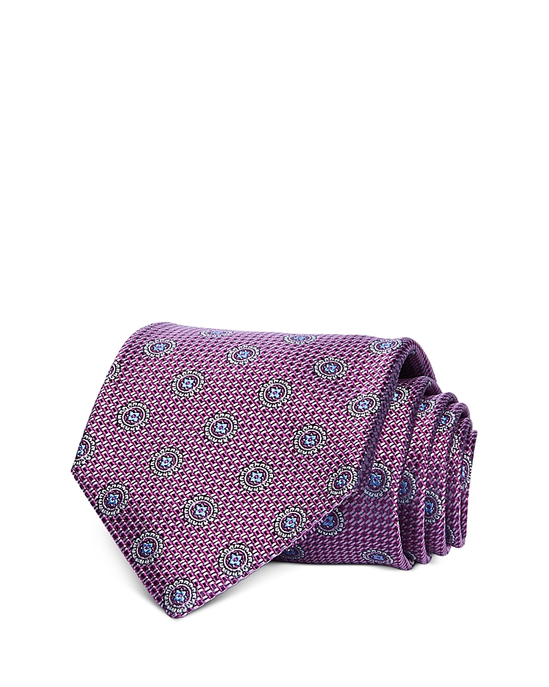David Donahue Medallion Classic Silk Tie · OS