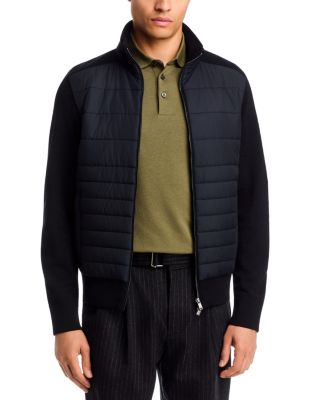 Facente Paneled Wool Jacket