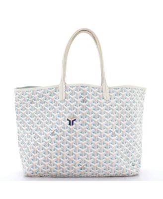  PM Saint Louis Tote Claire Voie Coated Canvas