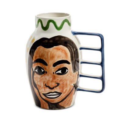 Shurleey Pijuayo Santiago De Borja Hand Painted Vase