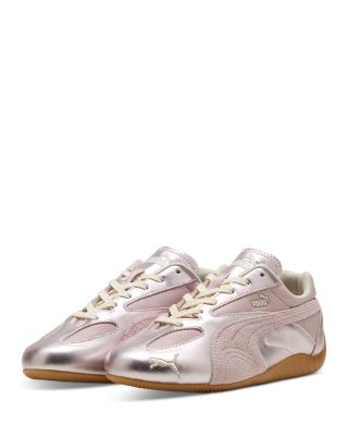 Women's Speedcat Lou Metallic Leather Sneakers