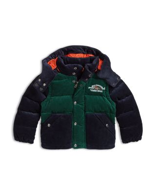 Boys' Convertible Corduroy Down Jacket - Little Kid