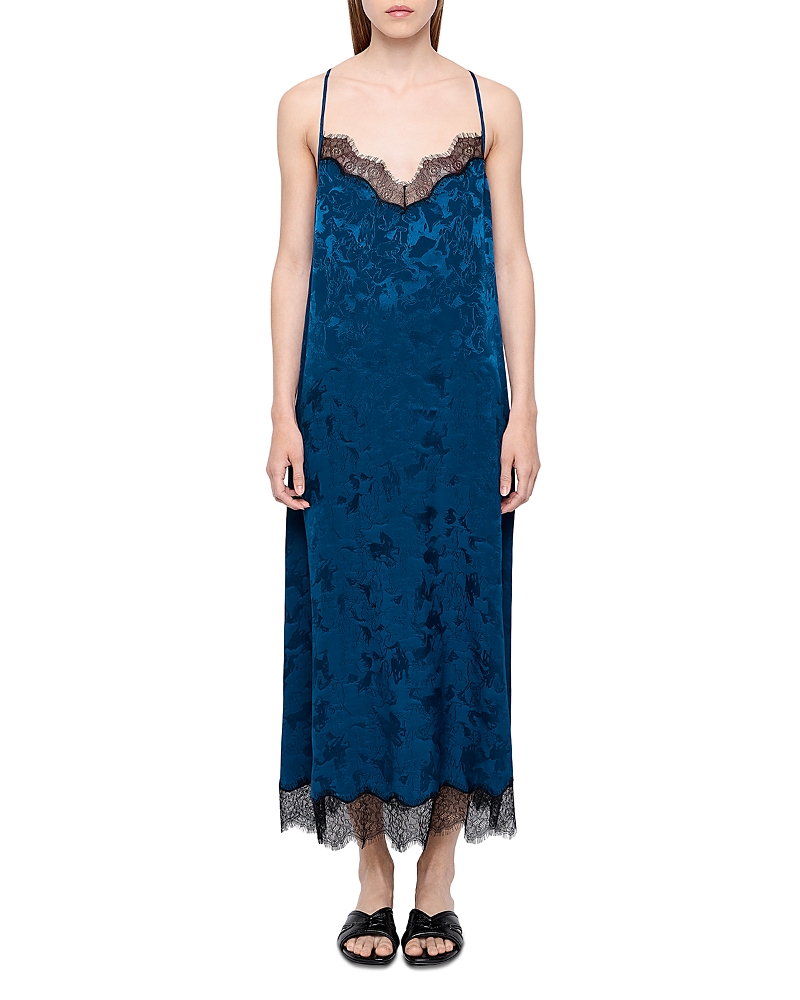 Zadig & Voltaire Respa Jacquard Horses Silk Dress