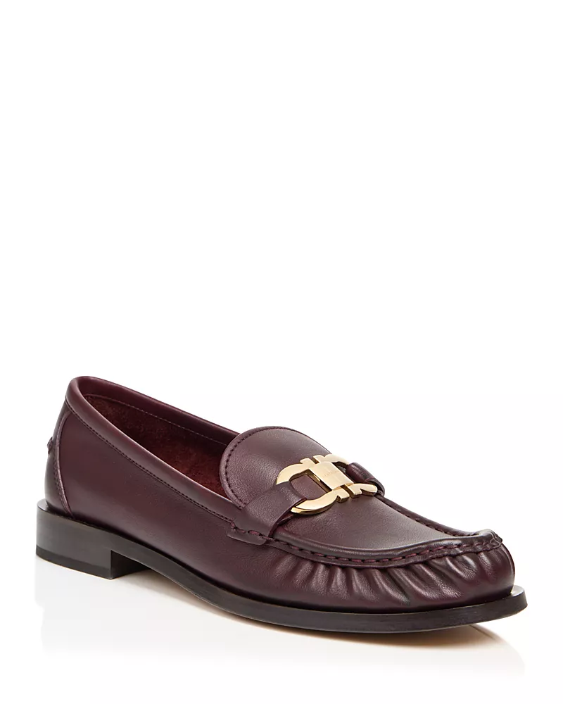 Ferragamo Women's Maryan Gancini Loafers