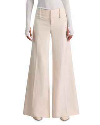 Olivia Low Rise Wide Leg Flare Pants