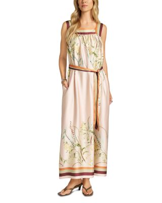 Avira Belted Maxi Dress