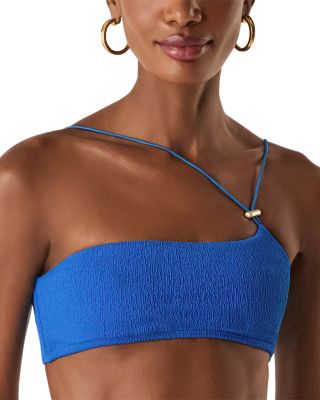 Pixie Asymmetric Bandeau Bikini Top