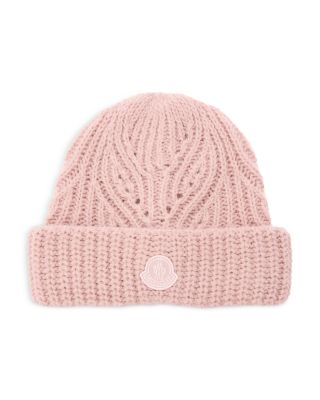 Wool Blend Ribbed Beanie Hat