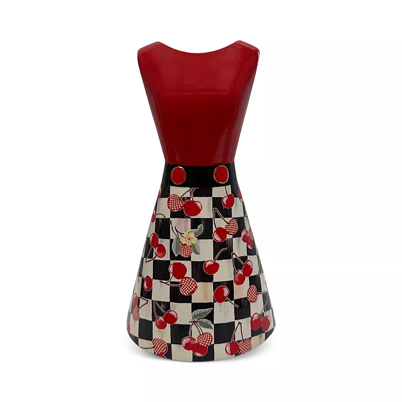 MacKenzie-Childs Mon Cheri Tall Dress Vase