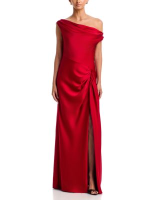 Camilla Asymmetric Gathered Gown