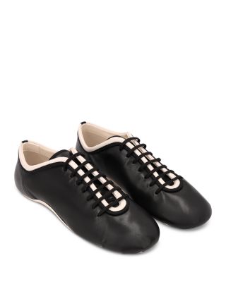 Women's Ballerina Leather Sneakers