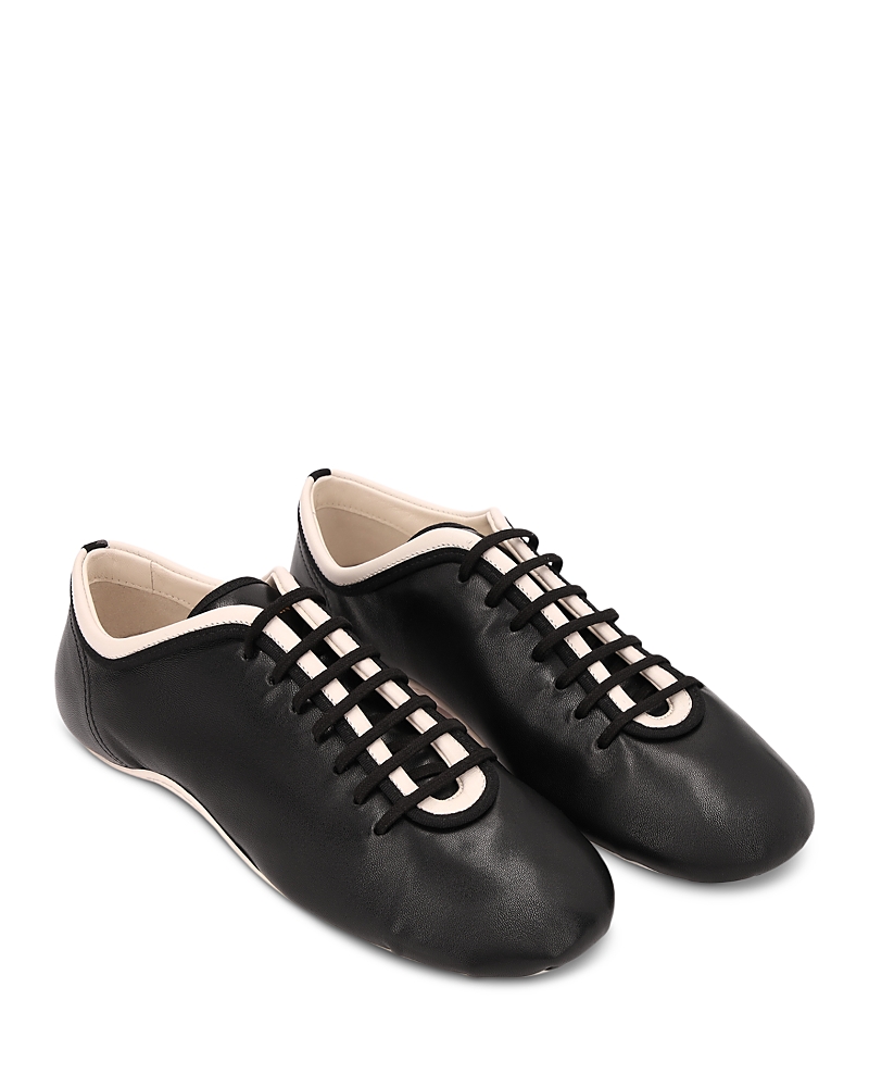 Dries Van Noten Women's Ballerina Leather Sneakers
