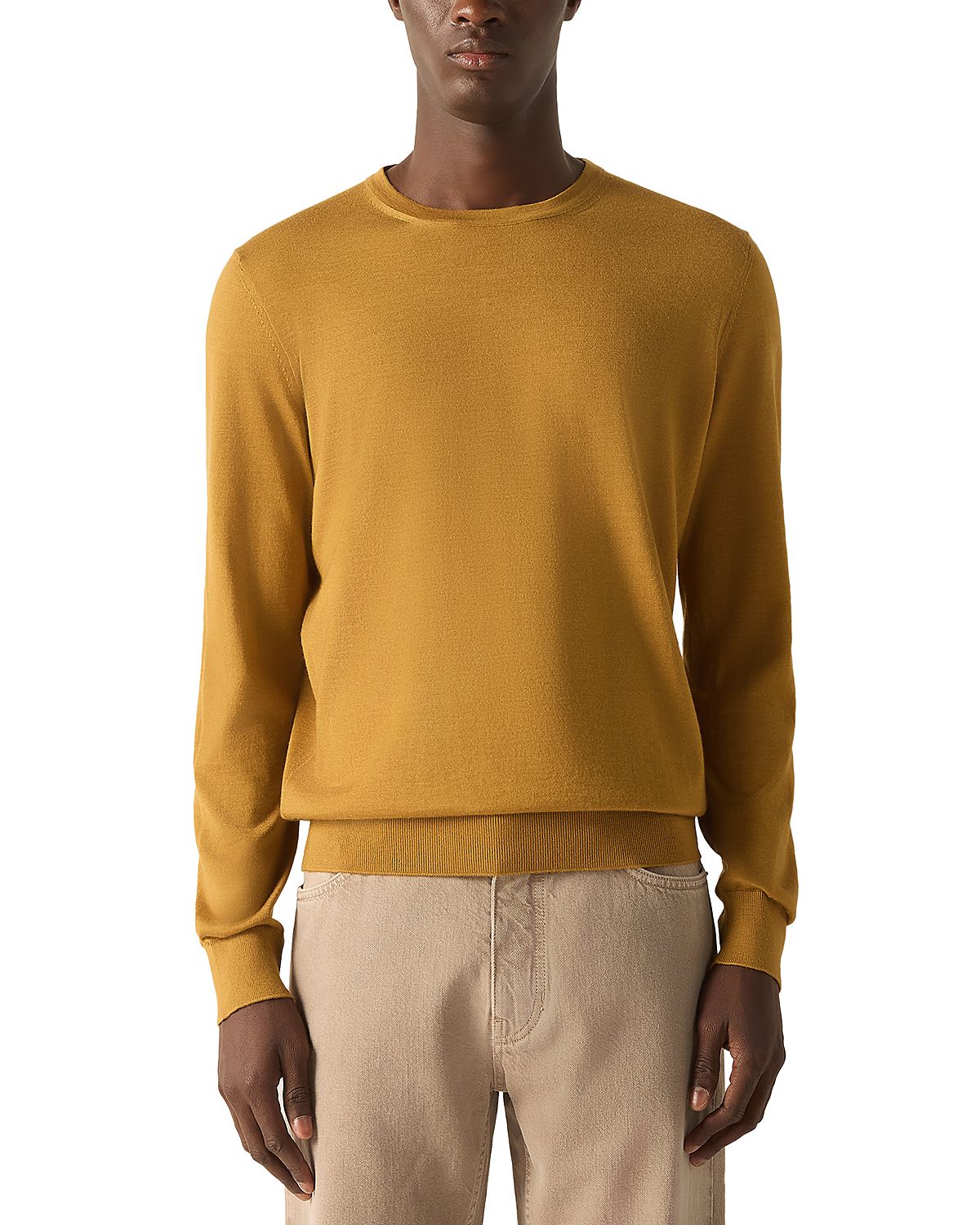 Zegna Cashseta Cashmere Blend Crewneck Sweater