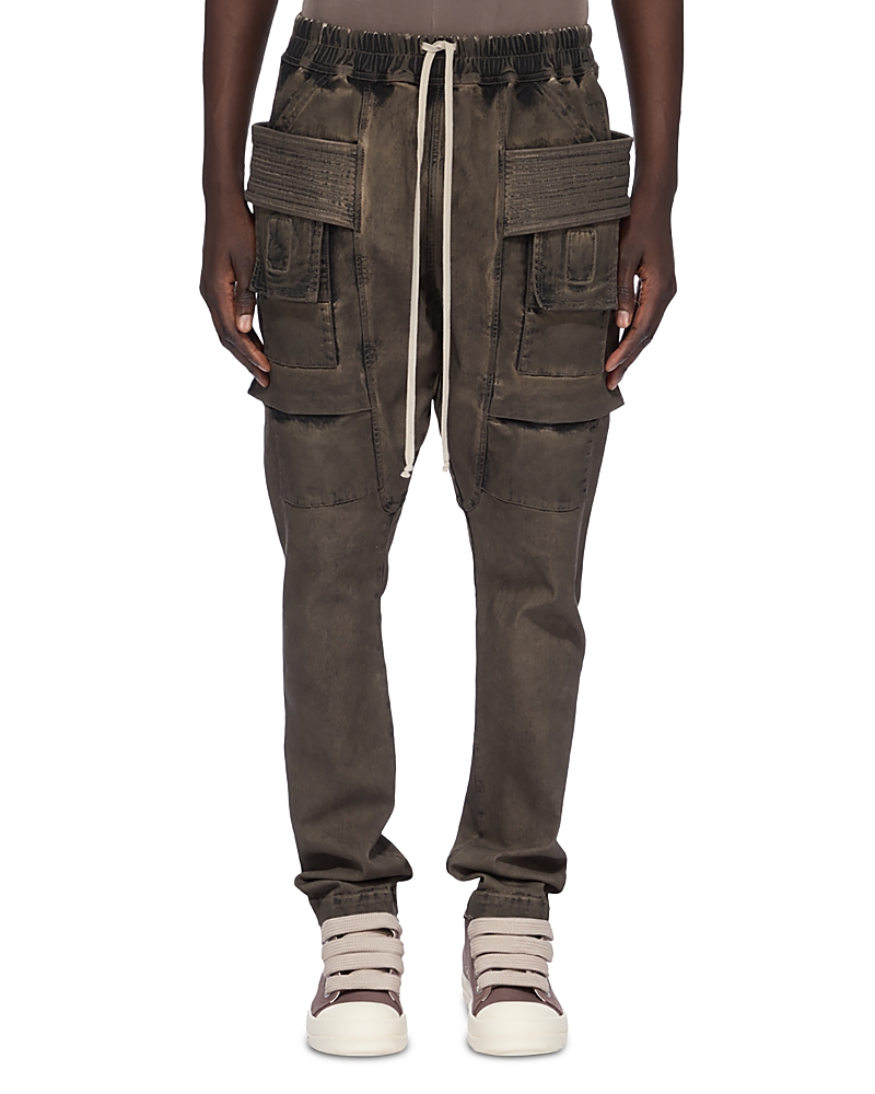 Drkshdw Rick Owens Creatch Regular Fit Cargo Drawstring Pants