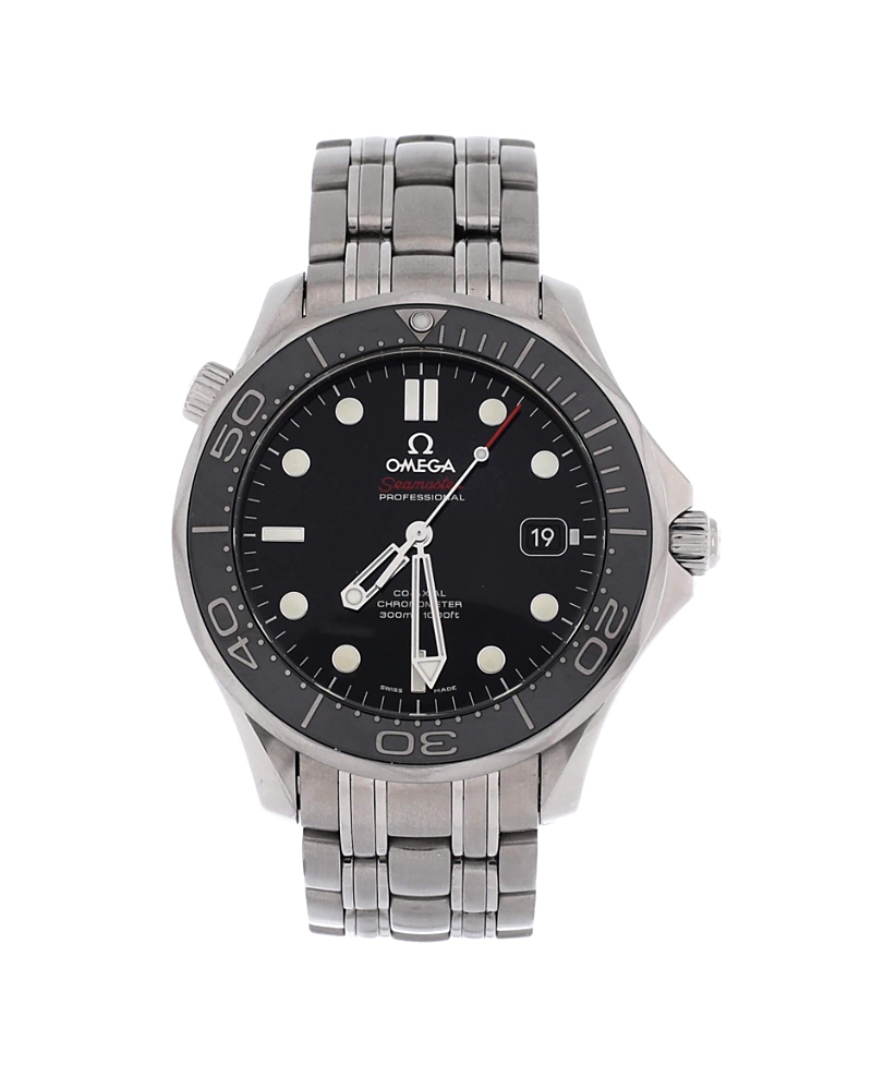 Pre-Owned Omega Seamaster Professional Diver 300M Co-Axial Chronometer Automatic Watch in Stainless Steel 41mm