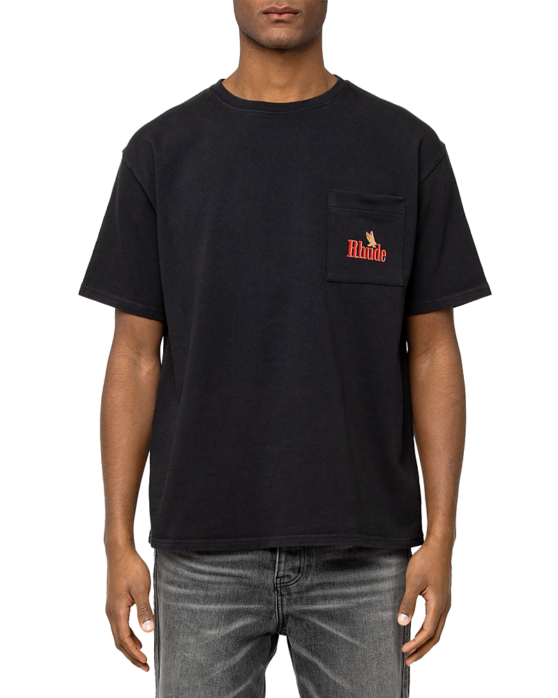 R H U D E Rhude American Spirit Short Sleeve Pocket Graphic Tee