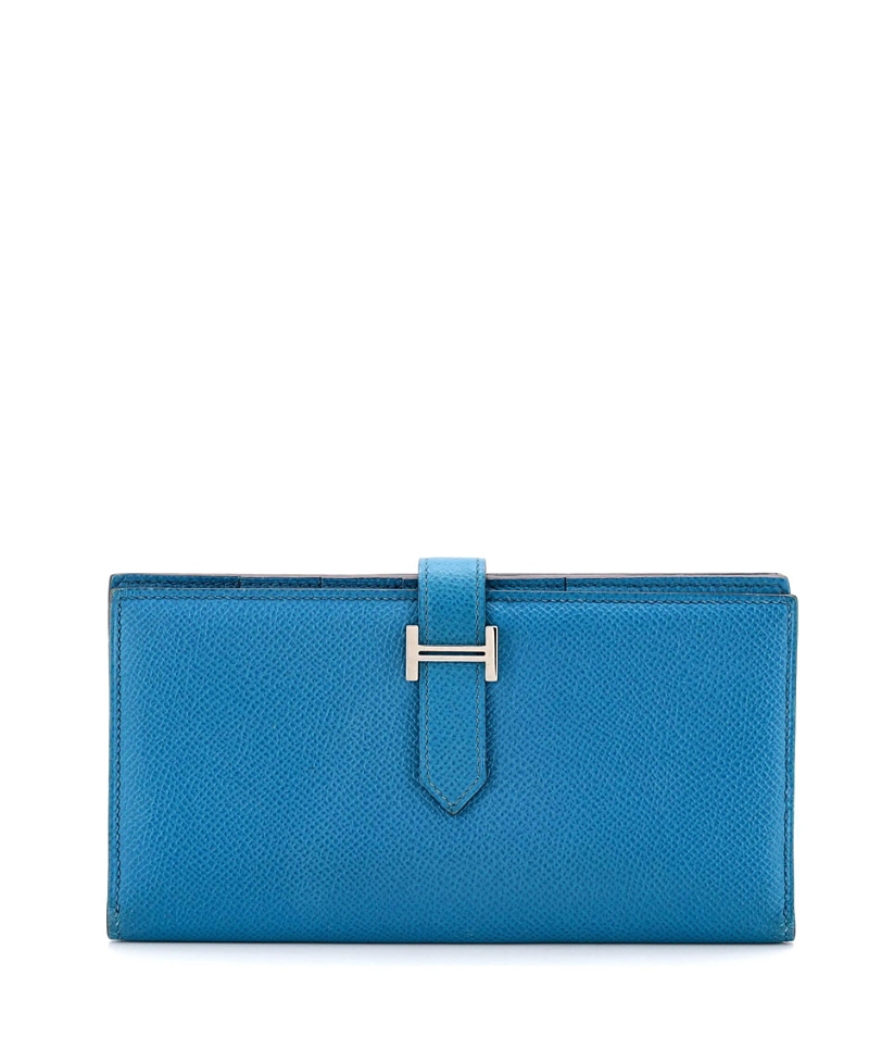 Pre-Owned HERMES Long Bearn Wallet Epsom