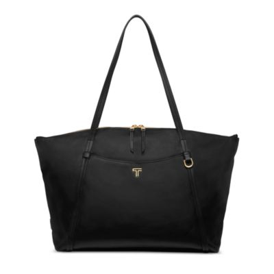 Q Leather Tote Bag