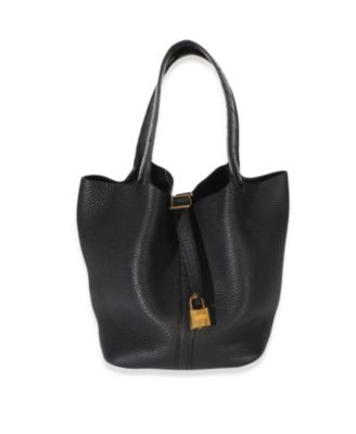 Picotin Lock 22 Leather;Exotic Handbag
