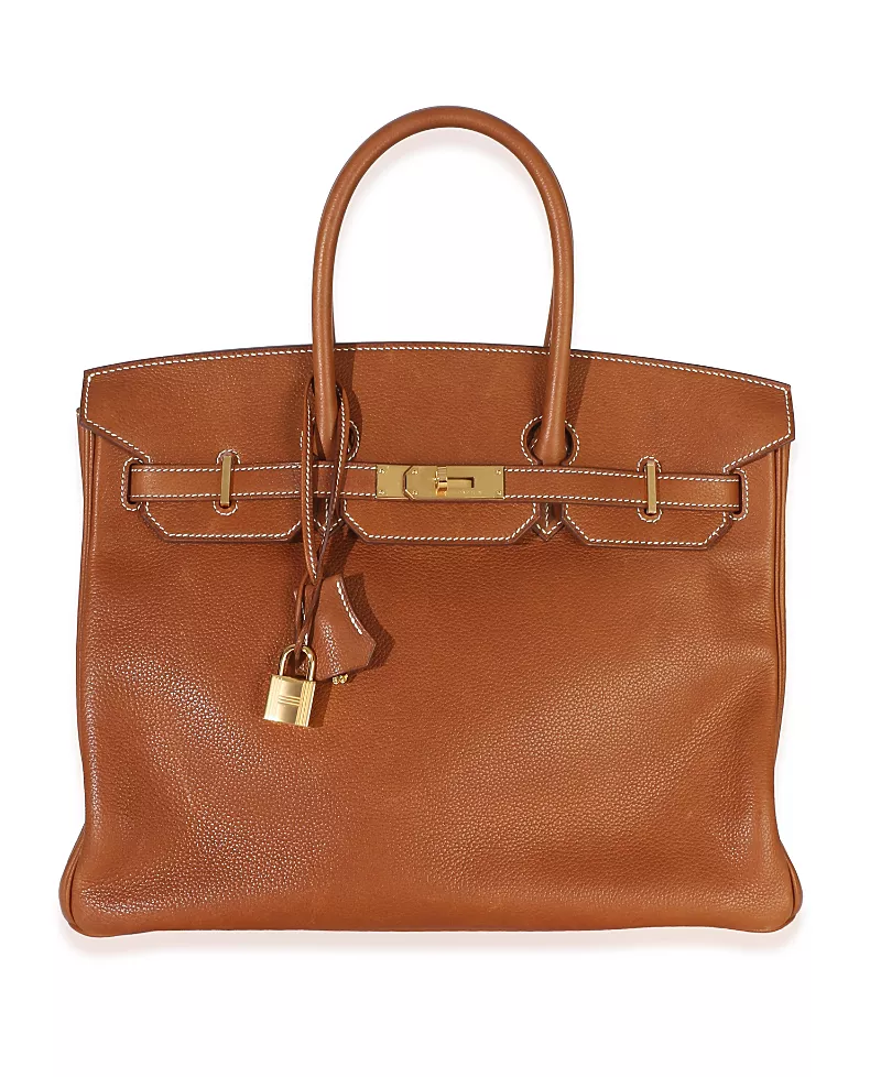 Pre-Owned HERMES Birkin 35 Leather Handbag