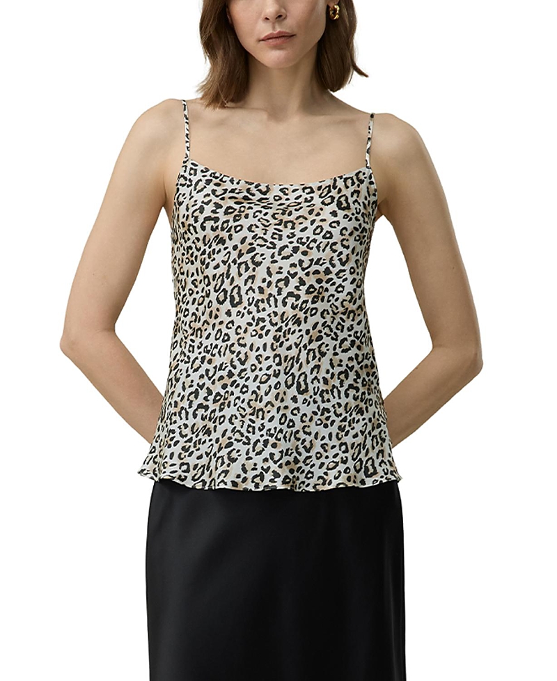 Lilysilk Leopard Print Silk Camisole