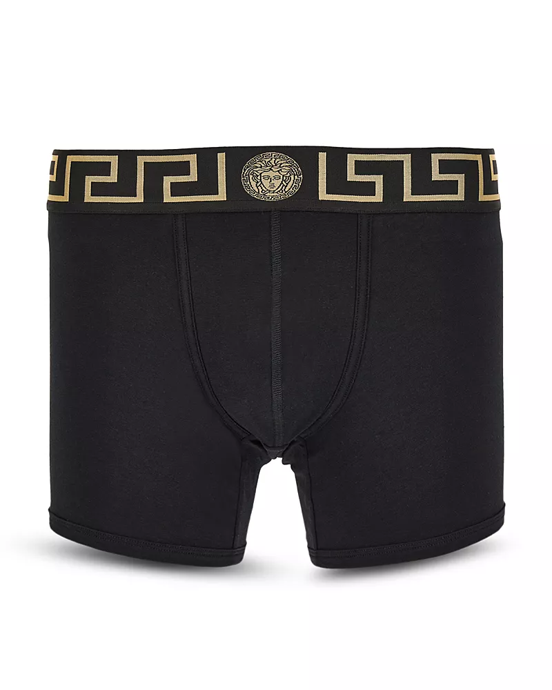 Versace Topeka Cotton Stretch Jersey Trunks