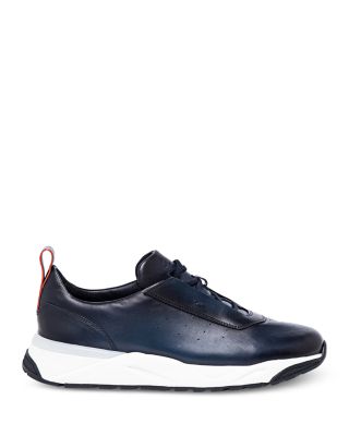 Men's Leather Low Top Sneakers