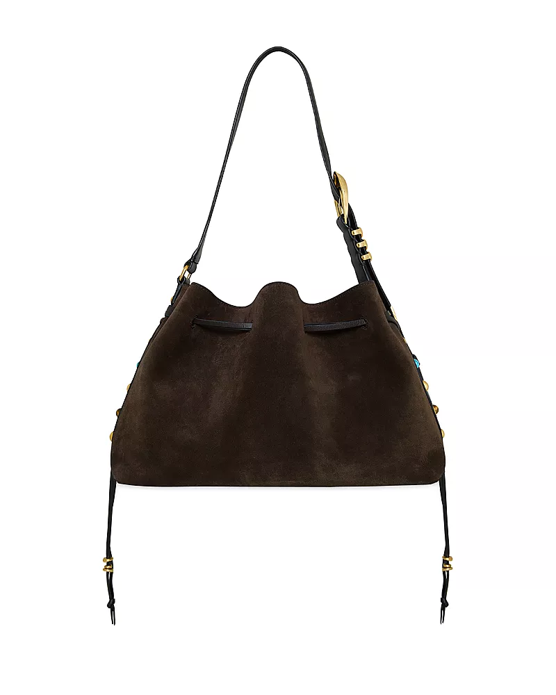 Rebecca Minkoff Billie Large Suede Shoulder Bag