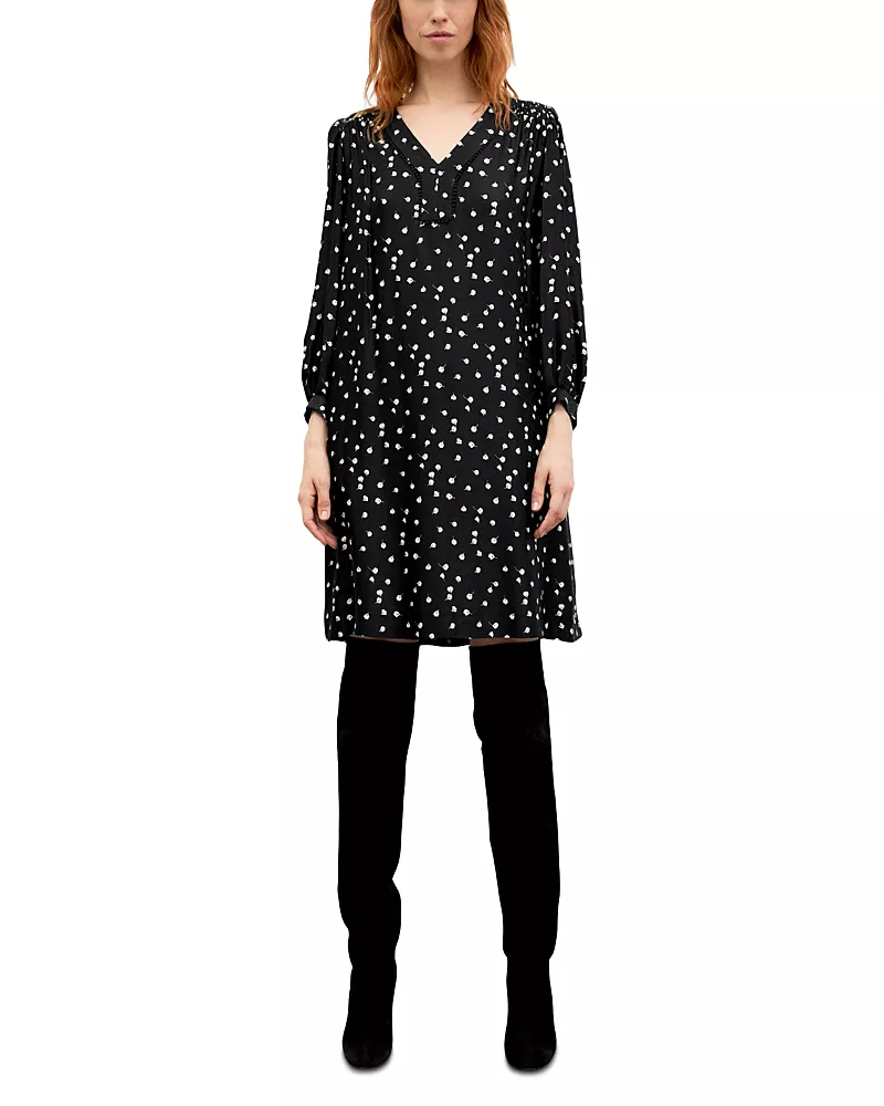 Gerard Darel Clemi V Neck Dress